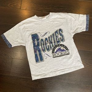 Vintage Colorado Rockies Kid’s Tshirt in Grey